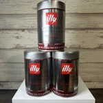 Illy Intenso Bold Roast Espresso Ground Coffee- 8.8OZ (lot 3). Fixed Price $32.99.