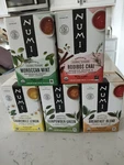 Numi Teas 18 Count Each 5 Individual Boxes 90 Bags...free Ship. Fixed Price $28.00.
