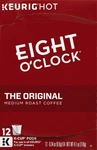 Eight O'clock The Original Coffee, 12 Ct(pack 1) Count. Fixed Price $16.95.