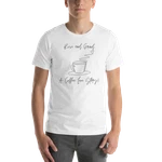 Coffee Lover Tee - Sip & Savor Caffeine Passion Fashionable Limited Edition. Fixed Price $13.50.