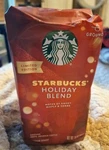 Starbucks Holiday Blend Ground Coffee Limited Edition 10OZ 02/2026. Fixed Price $16.99.