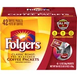 Folgers Classic Roast Coffee Packets - 42 Count. Fixed Price $51.22.