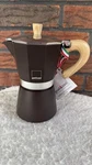 Chocolate Brown Gnali & Zani Moka Pot Espresso Caffe Italian Coffee Maker 6 Cups. Fixed Price $50.00.