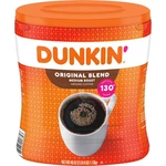 Dunkin' Medium Roast Ground Coffee, Original Blend - 40OZ. Fixed Price $39.79.