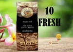 Hazelnut Flavor - 8OZ Ground Apg 10% Kona Blend Royal Coffee. Fixed Price $155.25.