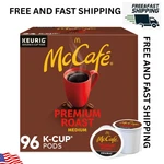 Mc Cafe Premium Roast Decaf Coffee, Single Serve Keurig K-cup Pods, 96 Count. Fixed Price $34.25.