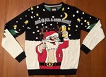 Santas North Pole Approved Xl Ugly Christmas Sweater Drunk Funny Holiday. Fixed Price $18.95.