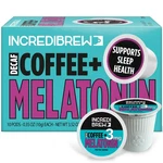 Incredibrew Decaf Coffee With 3MG Melatonin For Bedtime Keto Friendly. Fixed Price $7.99.