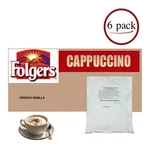 Folgers French Vanilla Cappuccino Mix 6 Bags. Fixed Price $139.99.