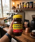 Caf Bustelo Instant Coffee 7 Ounce Dark Roast Espresso Style Bold Flavor. Fixed Price $14.99.