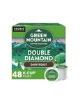 48 Green Mountain Coffee Double Diamond, Keurig K-cup Pod, Dark Roast 1/15/2026. Fixed Price $27.95.