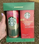 Starbucks Merry And Bright Travel Mug Gift Set W/holdiay Blend 2.5 Oz Coffee 23. Fixed Price $22.98.