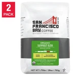 San Francisco Bay Coffee Organic Rainforest Blend Ground 28OZ, 2-PACK. Fixed Price $51.99.
