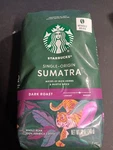 Starbucks Sumatra Dark Roast Ground Coffee - 12 Oz Exp 6/2025 New Free Ship S3. Fixed Price $12.99.