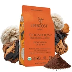 Lifeboost Cognition Decaf Mushroom Coffee - Low Acid Medium Organic Cof.... Fixed Price $62.23.