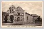 Mission San Carlos De Monterey Postcard, Father Junipero Serra 1770. Fixed Price $9.96.