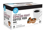 Happy Belly Amazon Brand Espresso Roast Coffee Pods Dark 96 Bb 2027. Fixed Price $33.33.