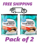 2 Pack Great Value Decaf Classic Medium Roast Ground Coffee, 9.6 Oz New. Fixed Price $7.02.
