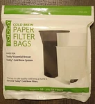 20 Pack Toddy Cold Brew Coffee Paper Bags Size Os Filters- 13 X11.5. Fixed Price $14.89.