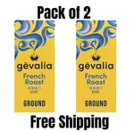 (2 Pack) Gevalia French Roast Ground Coffee, 12 Oz. Bag. Fixed Price $10.99.