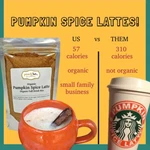 Organic Pumpkin Spice Latte Mix Just Add Coffee & Milk!. Fixed Price $15.99.