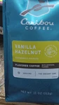Caribou Coffee Vanilla Hazelnut Ground 11 Oz Rainforest Alliance Certifi. Fixed Price $11.99.