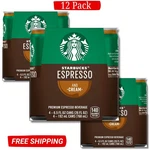 Starbucks Ready To Drink Coffee, Espresso & Cream, 6.5OZ Cans (12 Pack). Fixed Price $25.00.