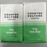 Pack Counter Culture Big Trouble Whole Bean Coffee - 12OZ Bags 02/19/26. Fixed Price $25.95.