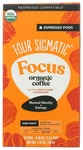 Four Sigmatic Focus Organic Coffee Espresso Pods Dark Roast Chocolate. Fixed Price $135.99.