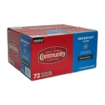 Community Coffee Breakfast Blend Medium Roast K-cup Pods 72 Count New Bb 02/2027. Fixed Price $33.40.