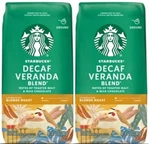 Starbucks Decaf Veranda Blend Blonde Roast Ground Coffee, 12 Oz (2 Bags). Fixed Price $29.90.