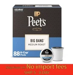 Peets Big Bang K Cup Pods 88CT Medium Roast COFFEE...(A19.5). Fixed Price $62.72.