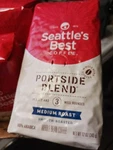 Seattle's Best Portside Blend Whole Bean Medium Roast 12OZ 3PK. Fixed Price $29.00.