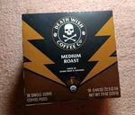 Death Wish Organic Fair Trade Medium Roast 18 Ct K Cup Coffee (O13). Fixed Price $22.00.