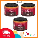 Folgers Gourmet Supreme Ground Coffee, Medium Dark Roast, 3 Pack. Fixed Price $45.99.