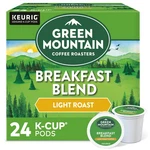 Green Mountain Coffee Breakfast Blend, Keurig K-cup Pod, Light Roast, 24 Count. Fixed Price $14.83.