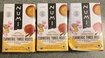 Numi Organic Turmeric Three Roots Herbal Tea - 12 Bags 3 Pack Box Damage. Fixed Price $25.00.