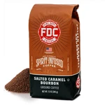 Fire Department Coffee, Salted Caramel Bourbon Infused,medium Roast 12 Oz.. Fixed Price $10.99.