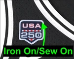 Usa 250 Patch Nba Finals San Antonio Spurs Basketball Jersey Anniversary. Fixed Price $15.95.