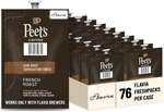 Peet's French Roast Coffee Freshpacks - Dark (case 76). Fixed Price $130.99.