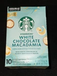 Starbucks White Chocolate Macadamia 10 K-cup Coffee Pods Bb 6/2026 Limited Edtn. Fixed Price $12.89.