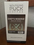 Wolfgang Puck Coffee Chef Reserve Medium Roast 18 Soft Pods Exp 9/2026. Fixed Price $15.95.