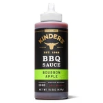 Kinder's Gold Label Bourbon Apple Bbq Sauce, 15.5OZ Squeeze Bottle. Fixed Price $6.00.