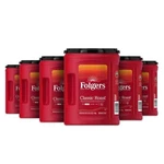 Folgers Classic Roast Ground Coffee Medium 40.3 Oz (6 Pack). Fixed Price $112.90.