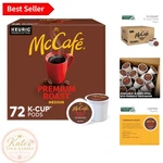 72 Count Mccaf Roast Coffee Pods, Kosher Certified & Recyclable. Fixed Price $79.99.