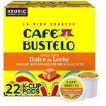 Caf Bustelo Coffee Dulce De Leche 22 K-cups Medium Caramelized Pods Apr 2026. Fixed Price $23.74.