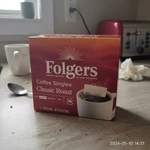 Folgers Classic Roast Medium Single-serve Coffee Bags, 19 Count (pack O.... Fixed Price $15.99.