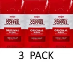 Meijer Original Blend Medium Roast Ground Coffee 100% Arabica 12 Oz Bag - 3 Pack. Fixed Price $77.99.