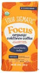 Four Sigmatic Focus Organic Cold Brew Coffee Coarse Grind Dark Roast. Fixed Price $27.99.