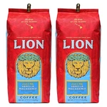 2-PACK Vanilla Macadamia Lion Coffee, Two 24-OZ Bags, Made In Hawaii, Usa. Fixed Price $55.00.